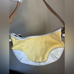 Coach y2k mini hobo bag